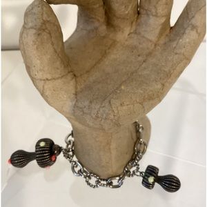 Vintage mushroom bracelet